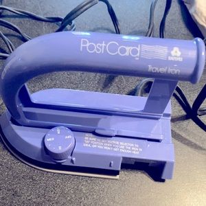 Travel iron new with bag and instructions